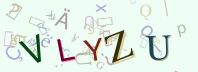 This is a captcha-picture. It is used to prevent mass-access by robots. (see: www.captcha.net)